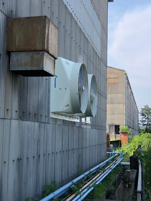 倉庫をクールダウン