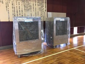 倉庫をクールダウン